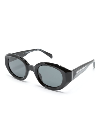 EMPORIO ARMANI oval-frame sunglasses outlook