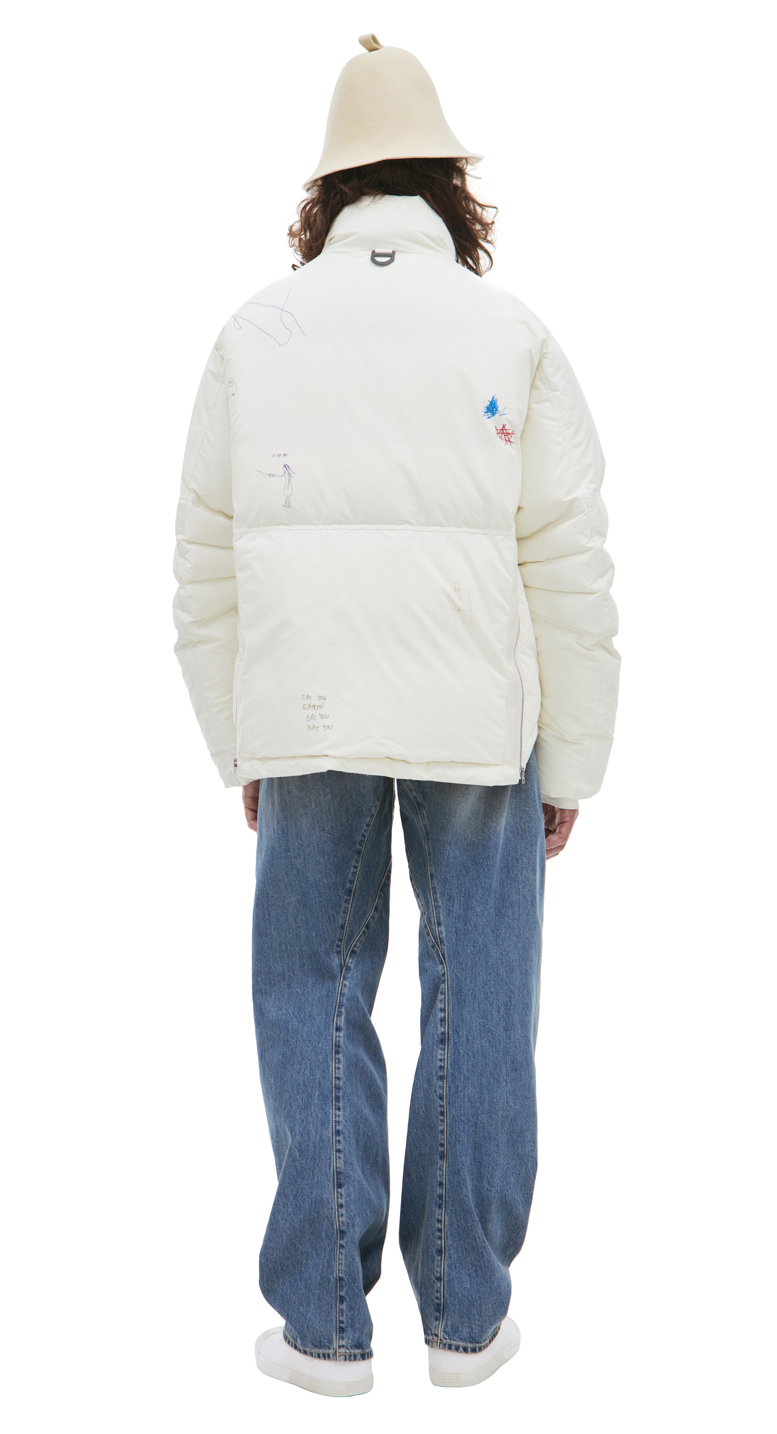MONOPRINT DOWN JACKET - 4