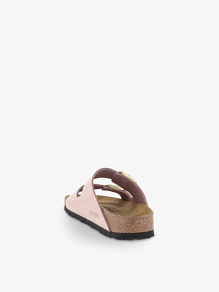 Arizona two-strap leather sandals - 4