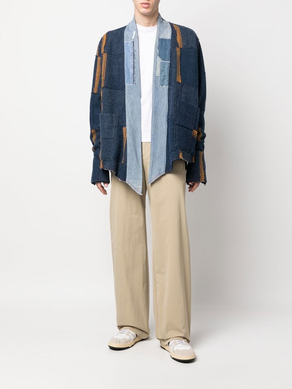 PATCHWORK SHORT COAT - 5