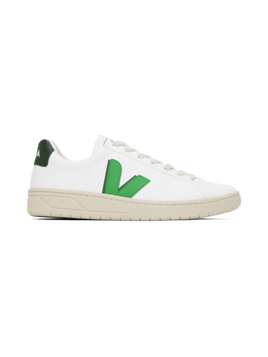 White & Green Urca CWL Sneakers - 1