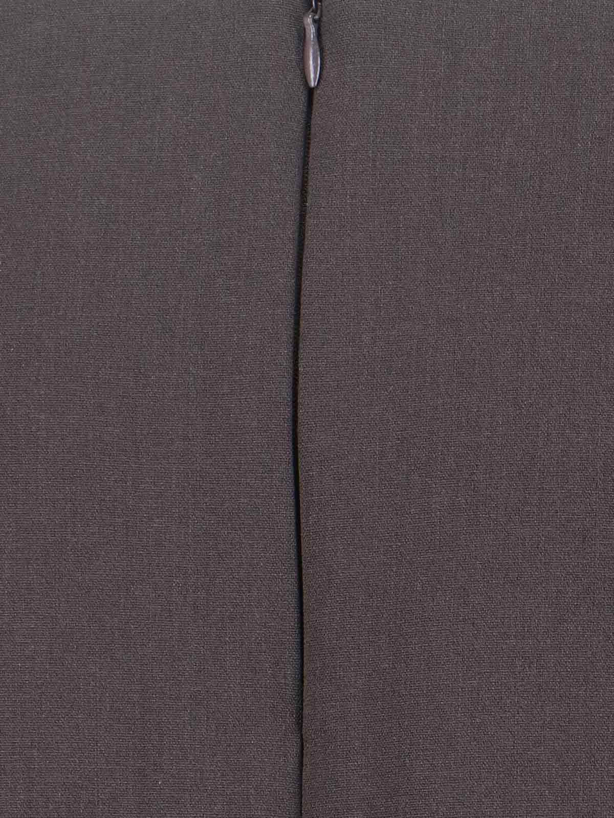 VIRGIN WOOL MIDI SKIRT - 5