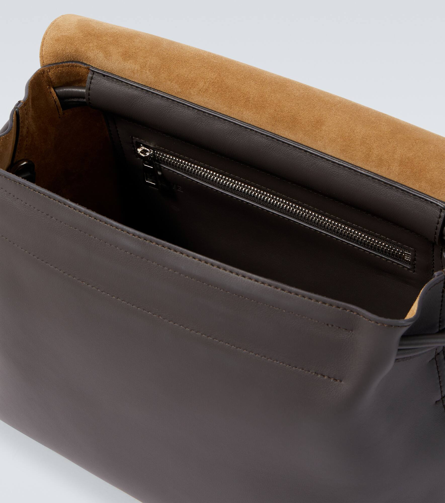 Flamenco leather shoulder bag - 4