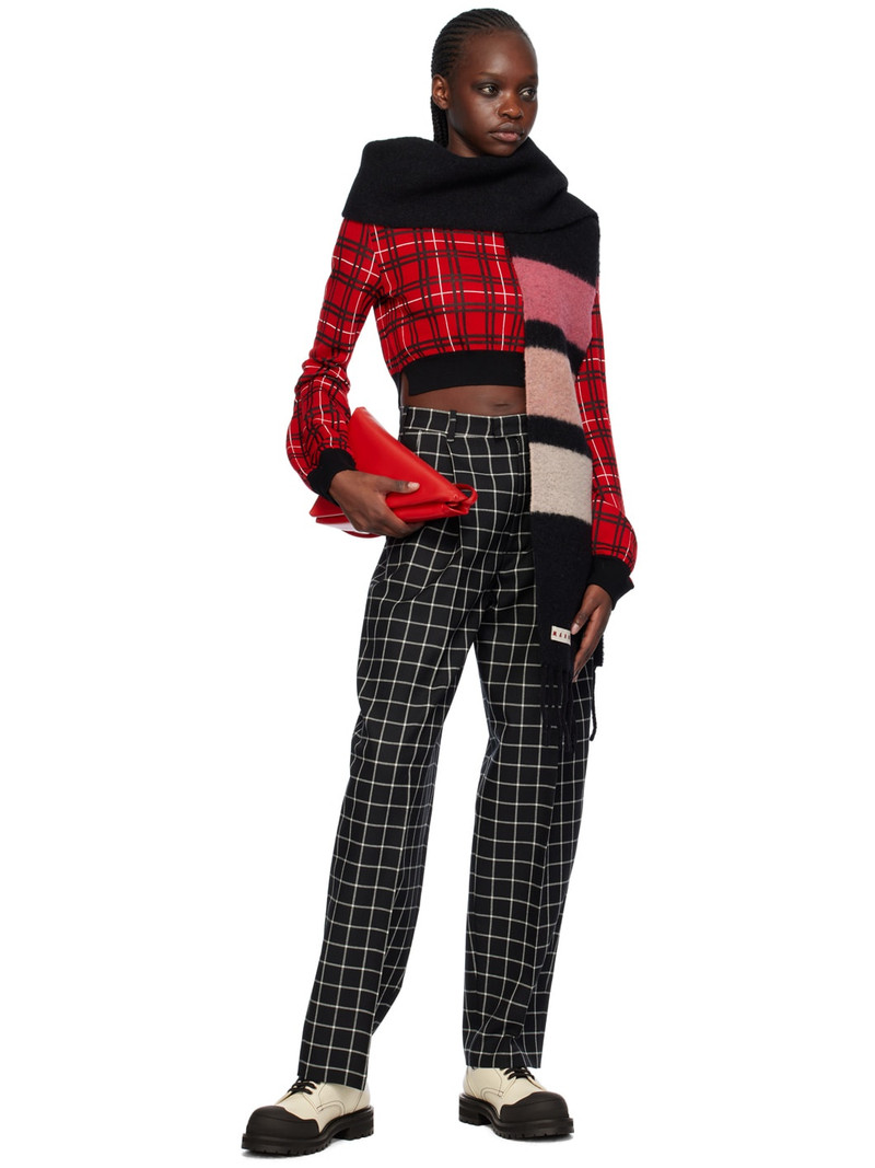 Marni Red Cropped Sweater outlook