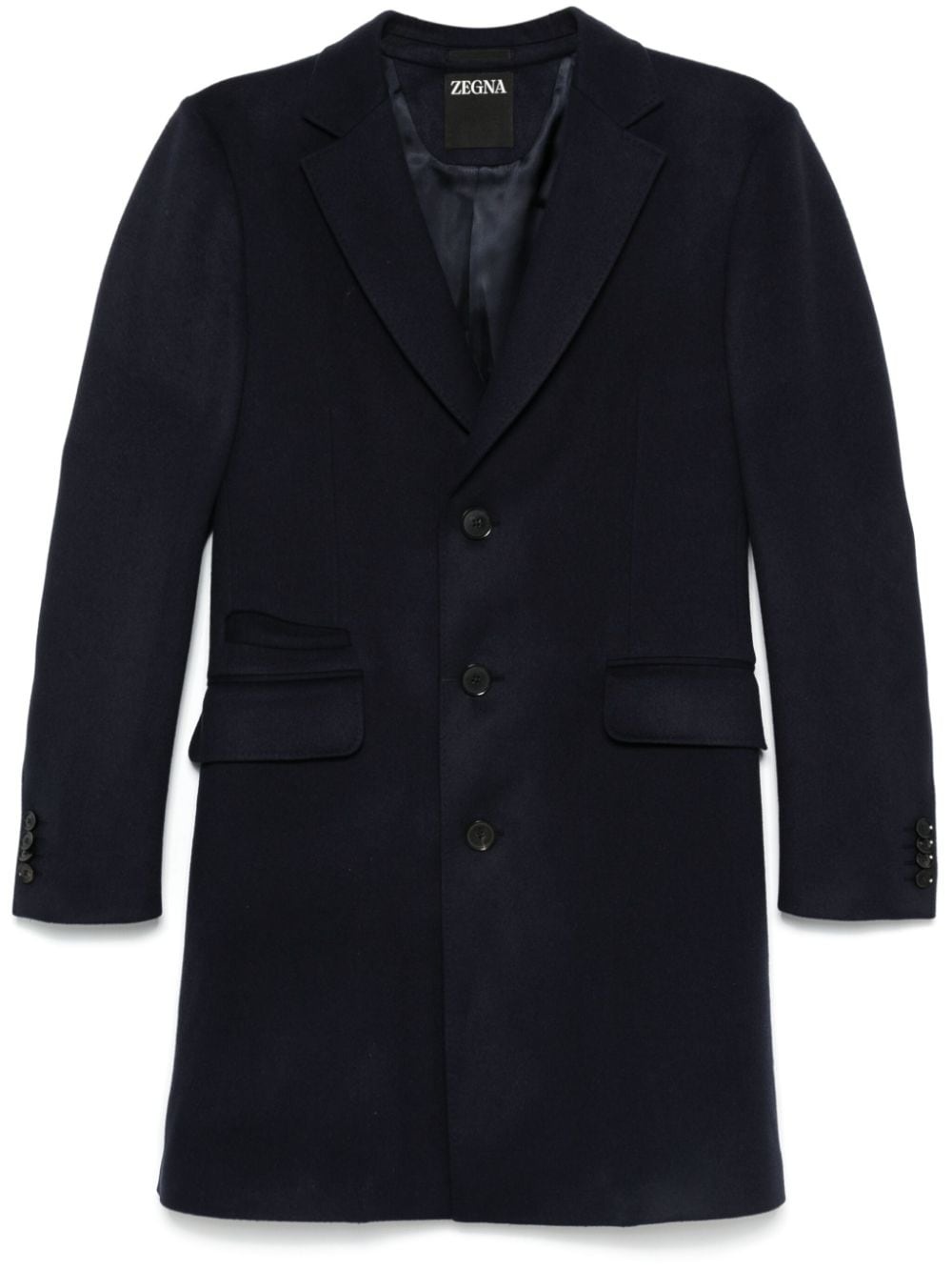 single-breasted coat - 1
