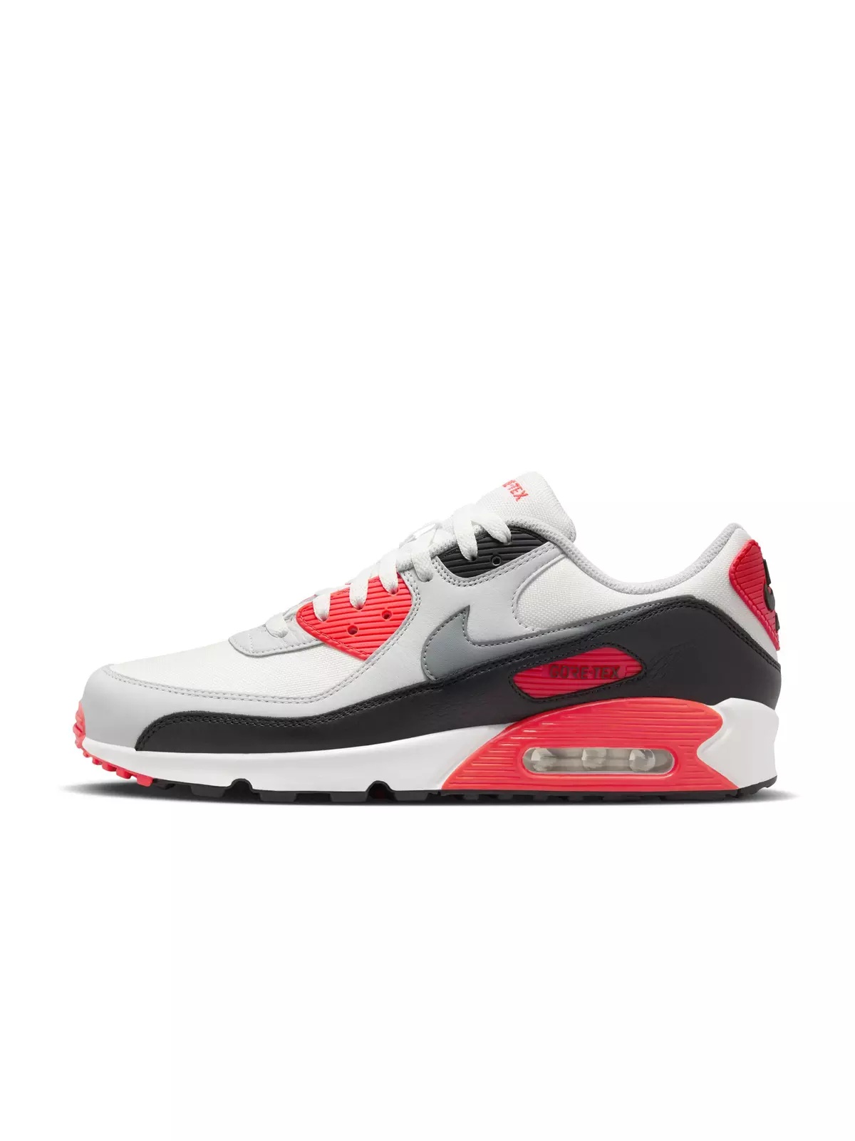 Air Max 90 GORE-TEX "Summit White/Bright Crimson/Black/Cool Grey" Men's Shoe - 2