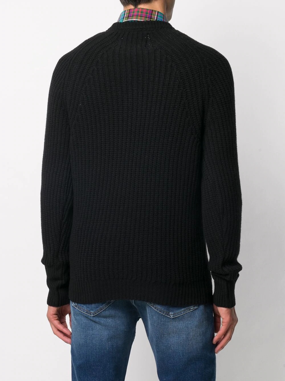 crew neck wool jumper - 4