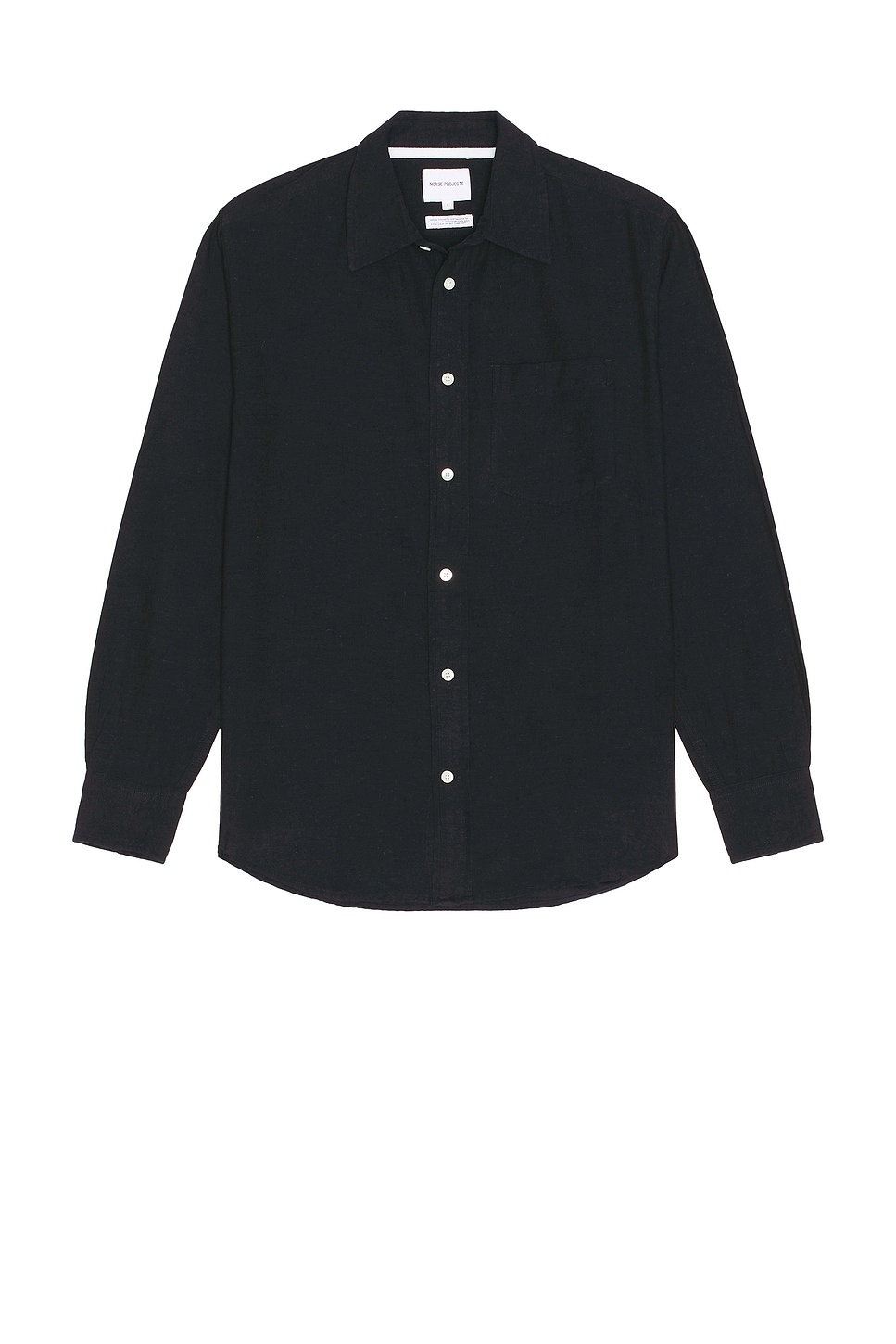 Algot Relaxed Cotton Linen Shirt - 1