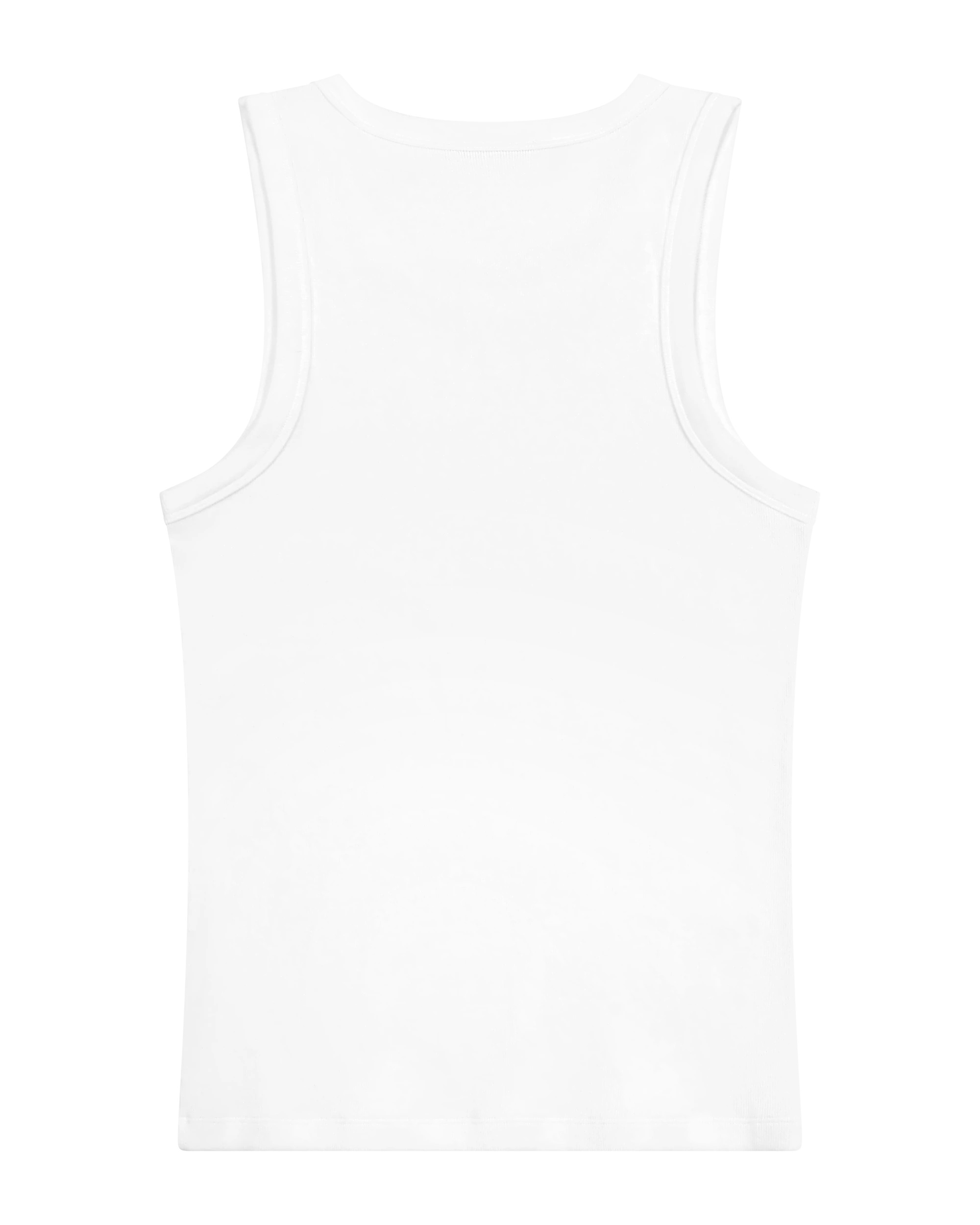 RIB TANK WHITE - 7