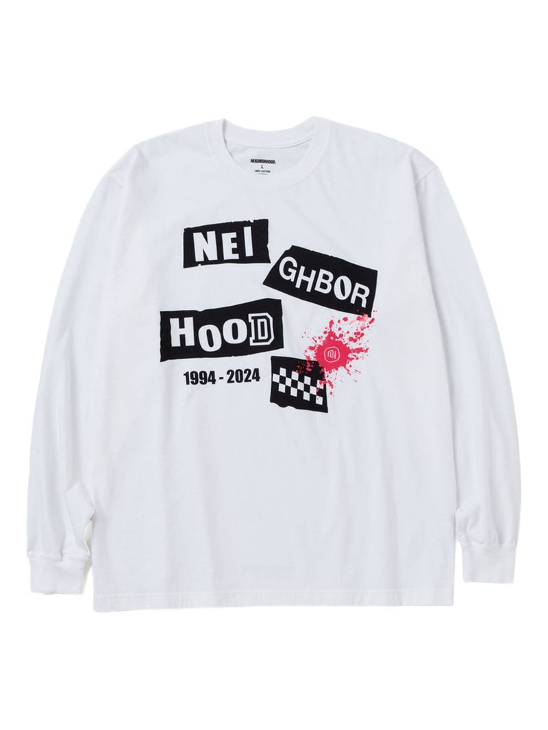 graphic-print long-sleeve T-shirt 1