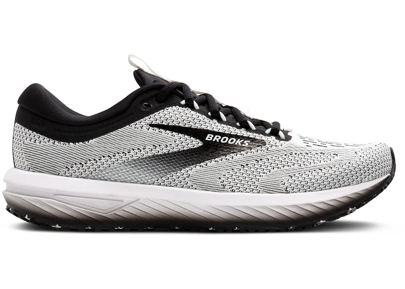 Brooks Revel 7 White Black - 1