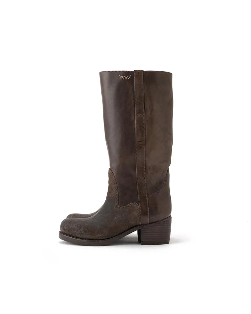 ROSEBUD BOOTS-FOLK W DK.BROWN - 1