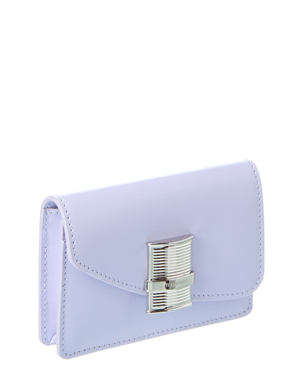 Ferragamo Fiamma Leather Card Holder - 3