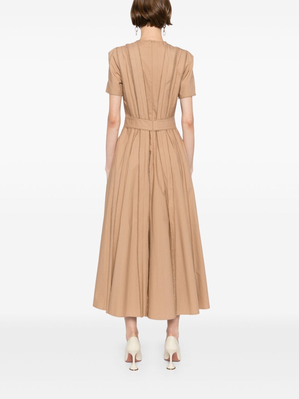 poplin mini dress - 4