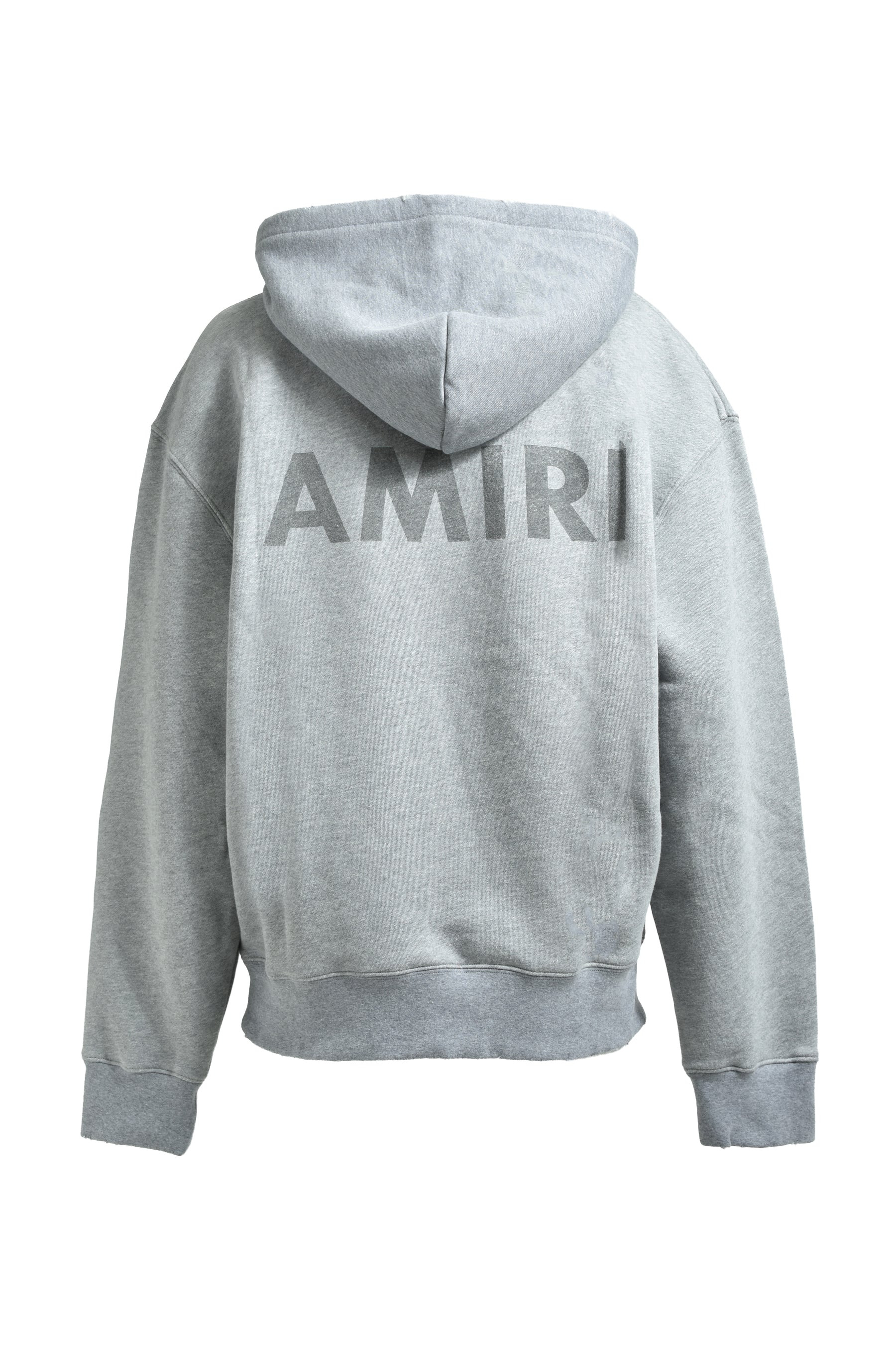 AMIRI STENCIL OVERSIZED HOODIE / GRY - 7
