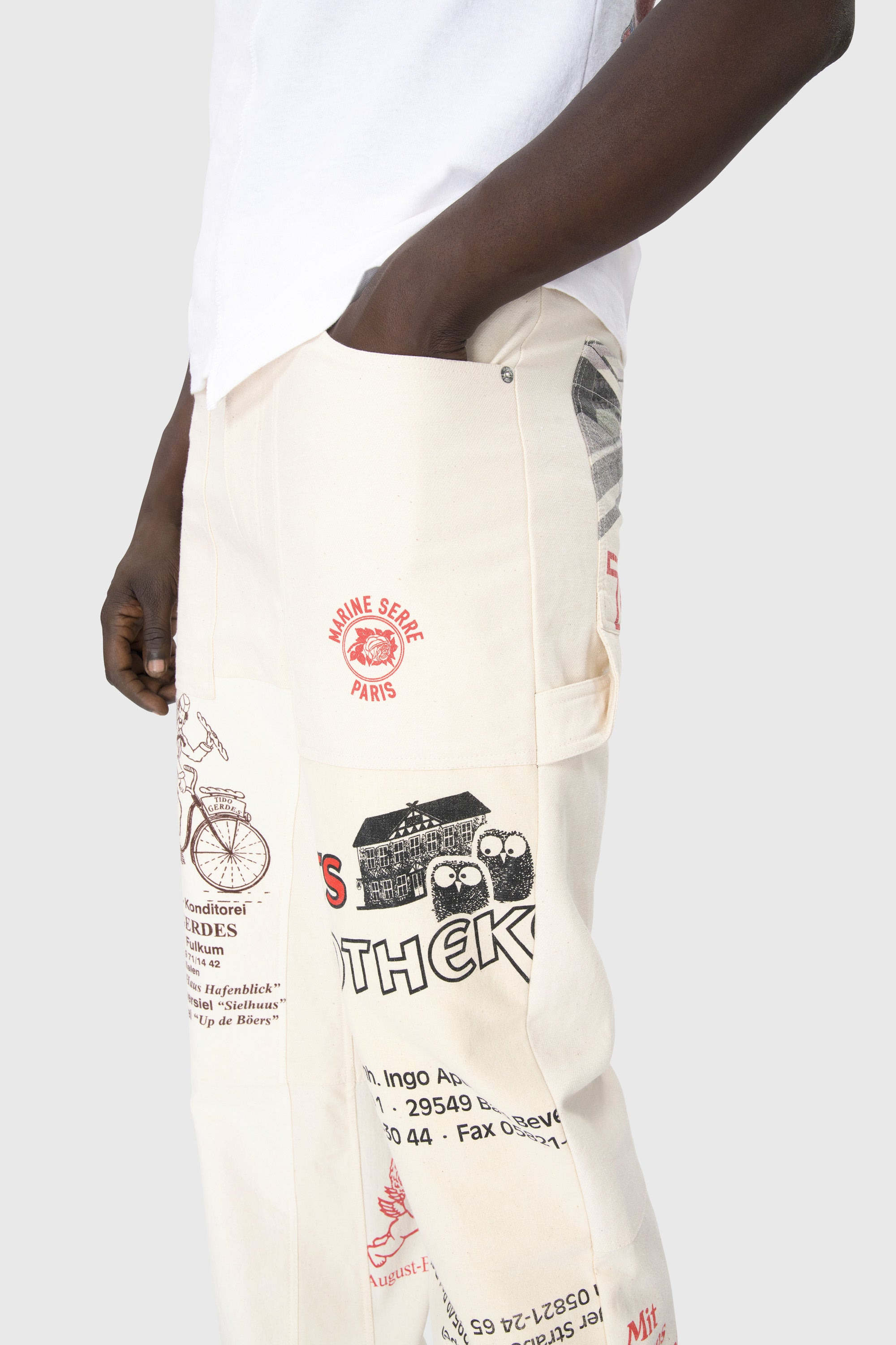 Regenerated Tote Bags Workwear Pants - 4