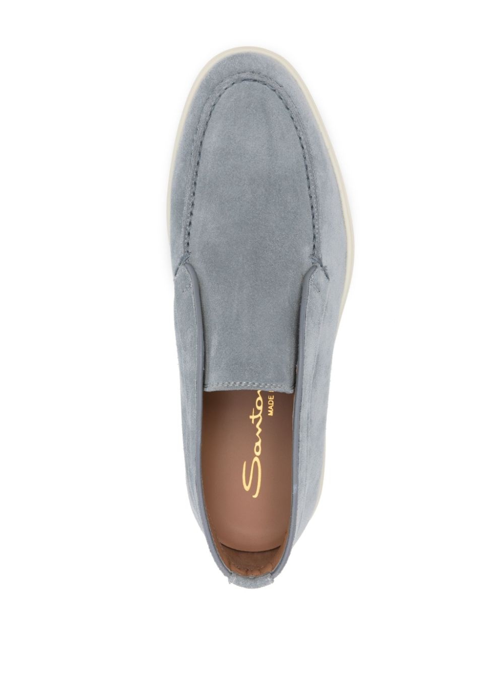 slip-on suede boots - 4