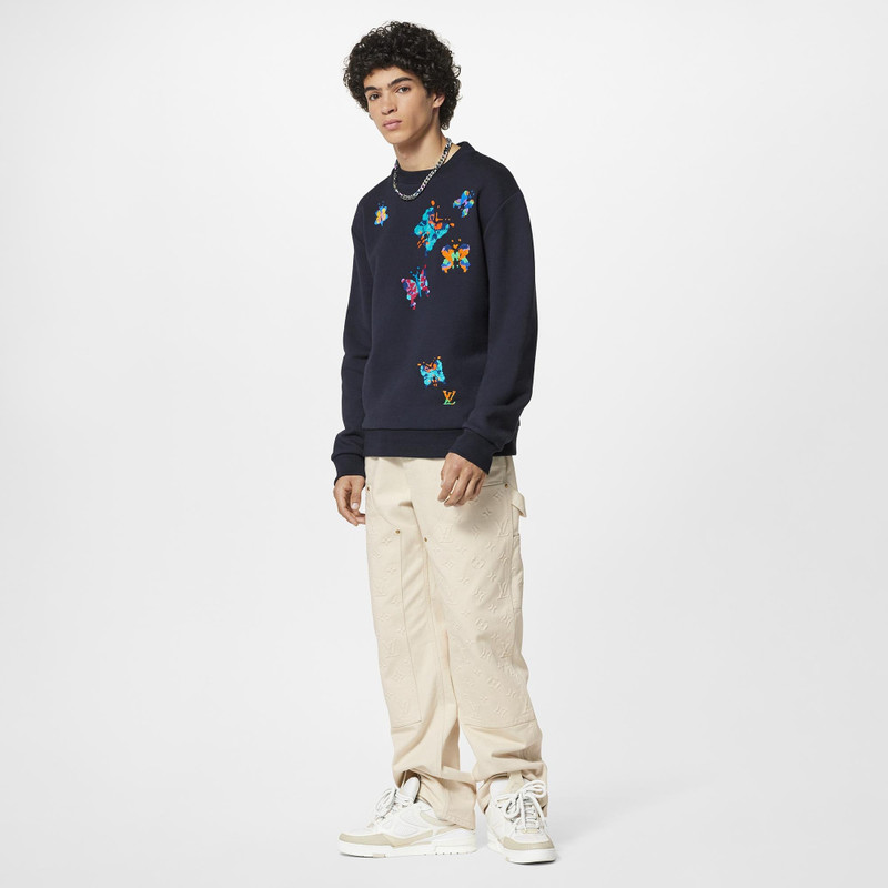 Louis Vuitton LV Butterflies Crewneck Sweatshirt outlook