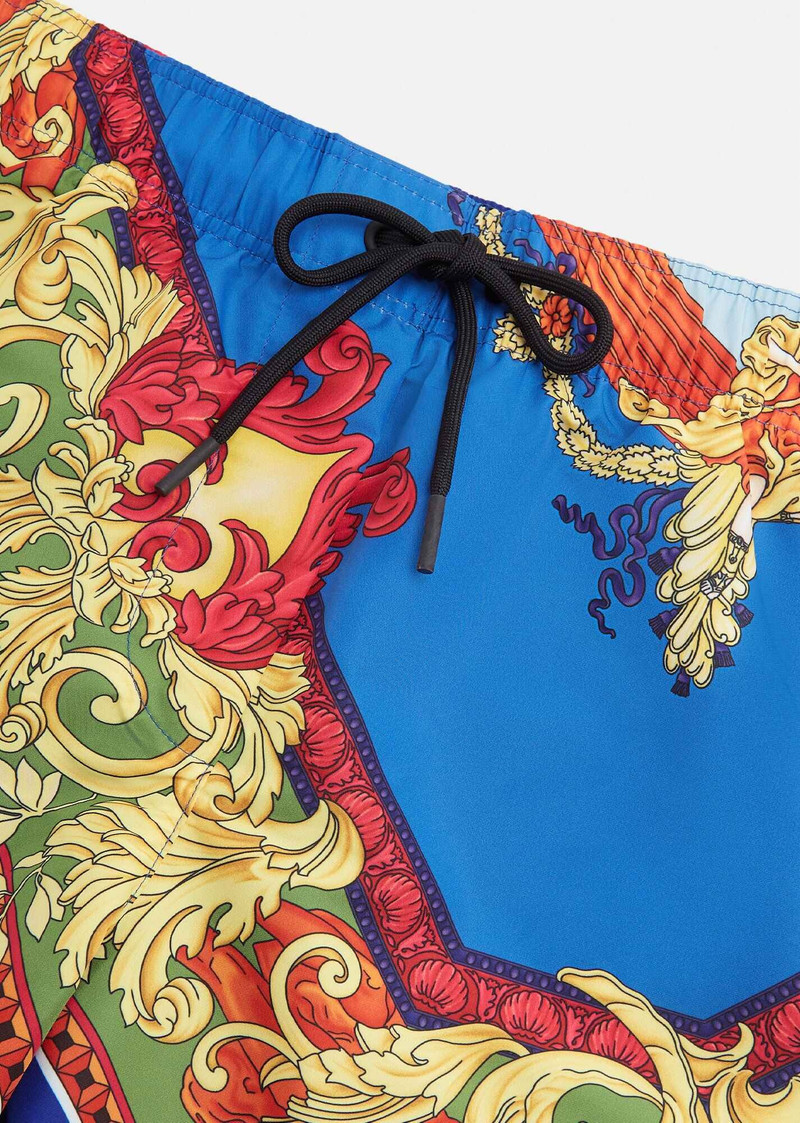 VERSACE Medusa Renaissance Print Swim Shorts outlook