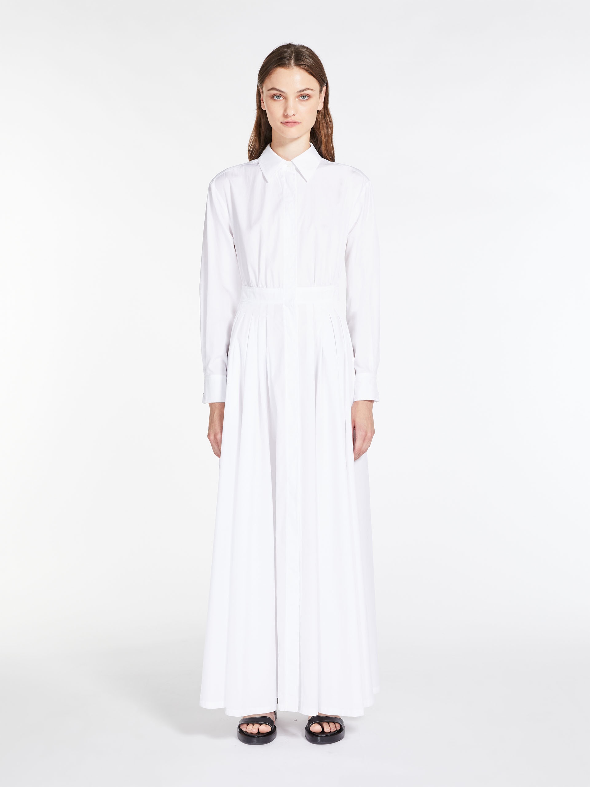 CARBONE Cotton-poplin dress - 3