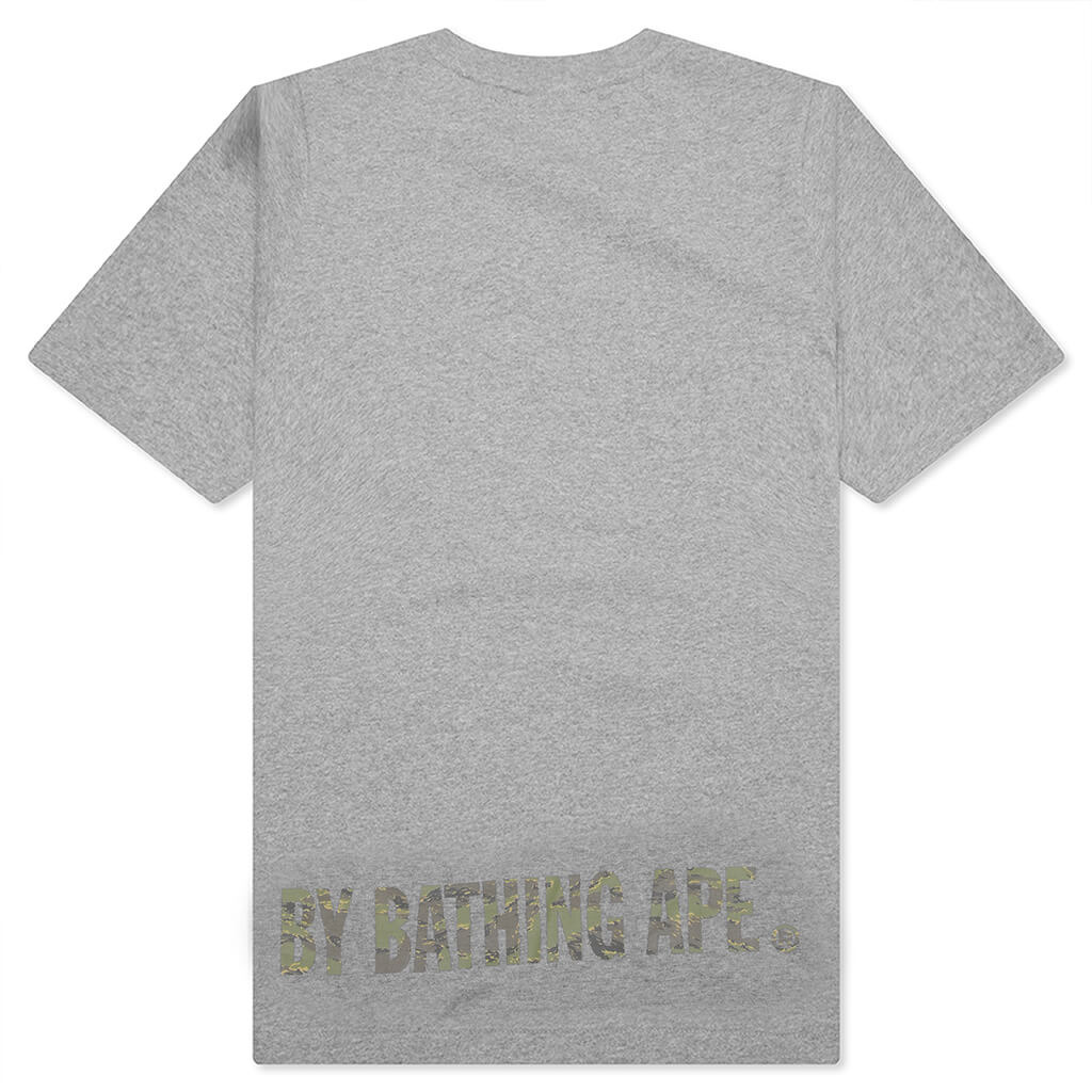WOMEN'S APE ON BAPESTA TEE - GREY/BEIGE - 2