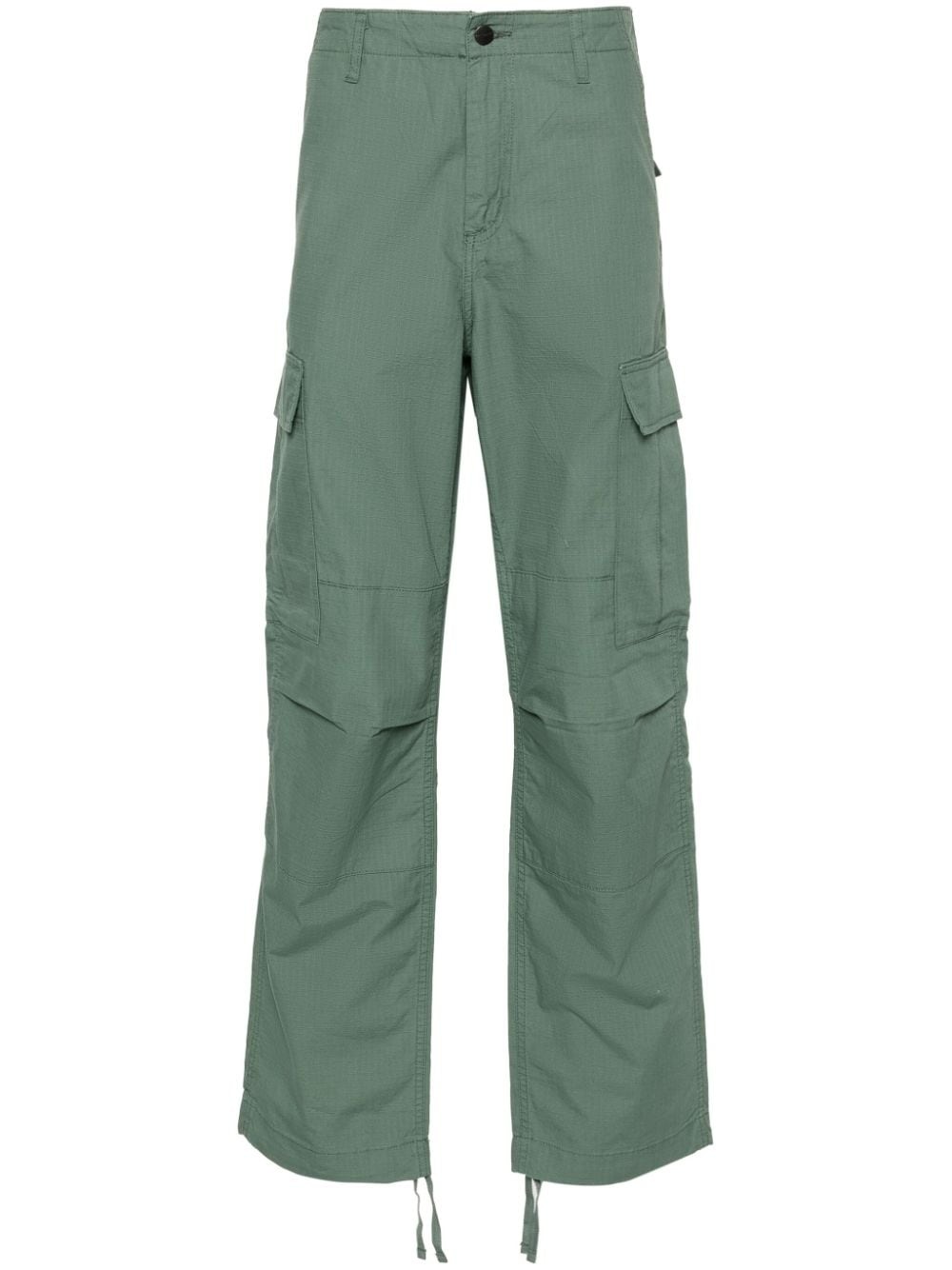 low-rise ripstop cargo trousers - 1