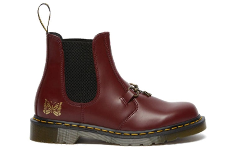 Dr.Martens 2976 Needles Snaffle Chelsea Boots 'Cherry Red' 26908600 - 2