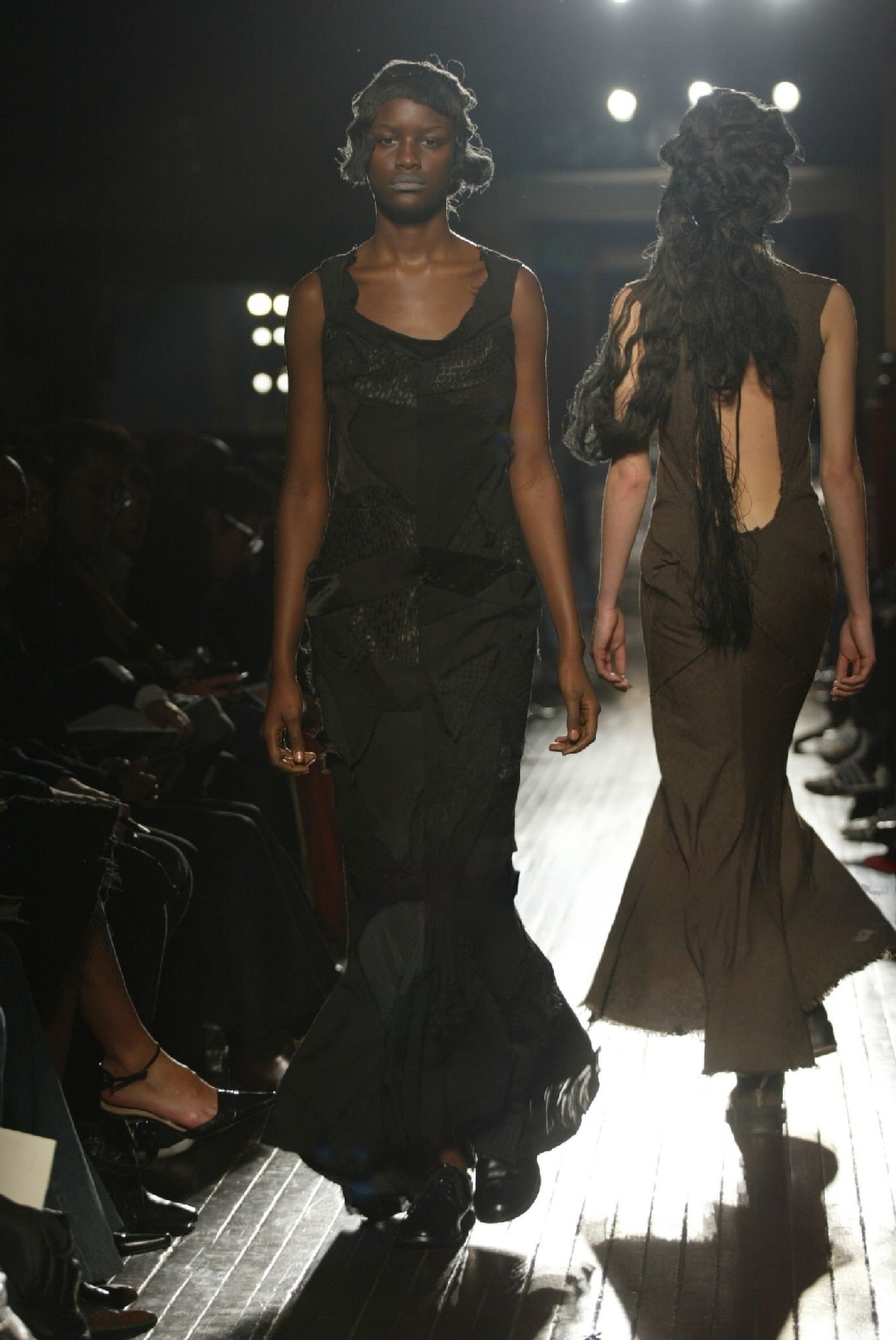 Junya Watanabe Fall 2002 Masterpiece Patchwork Mermaid Maxi Dress - 2