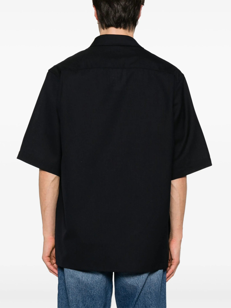 Studio Nicholson Short-sleeves Zip-up Shirt outlook