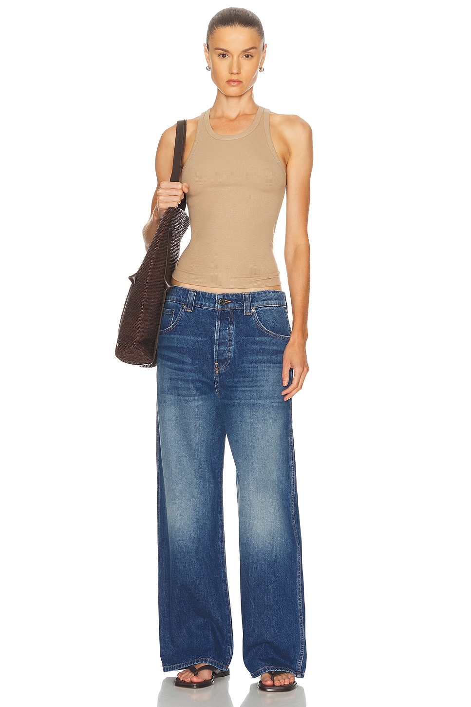 High Neck Fitted Tank - 4