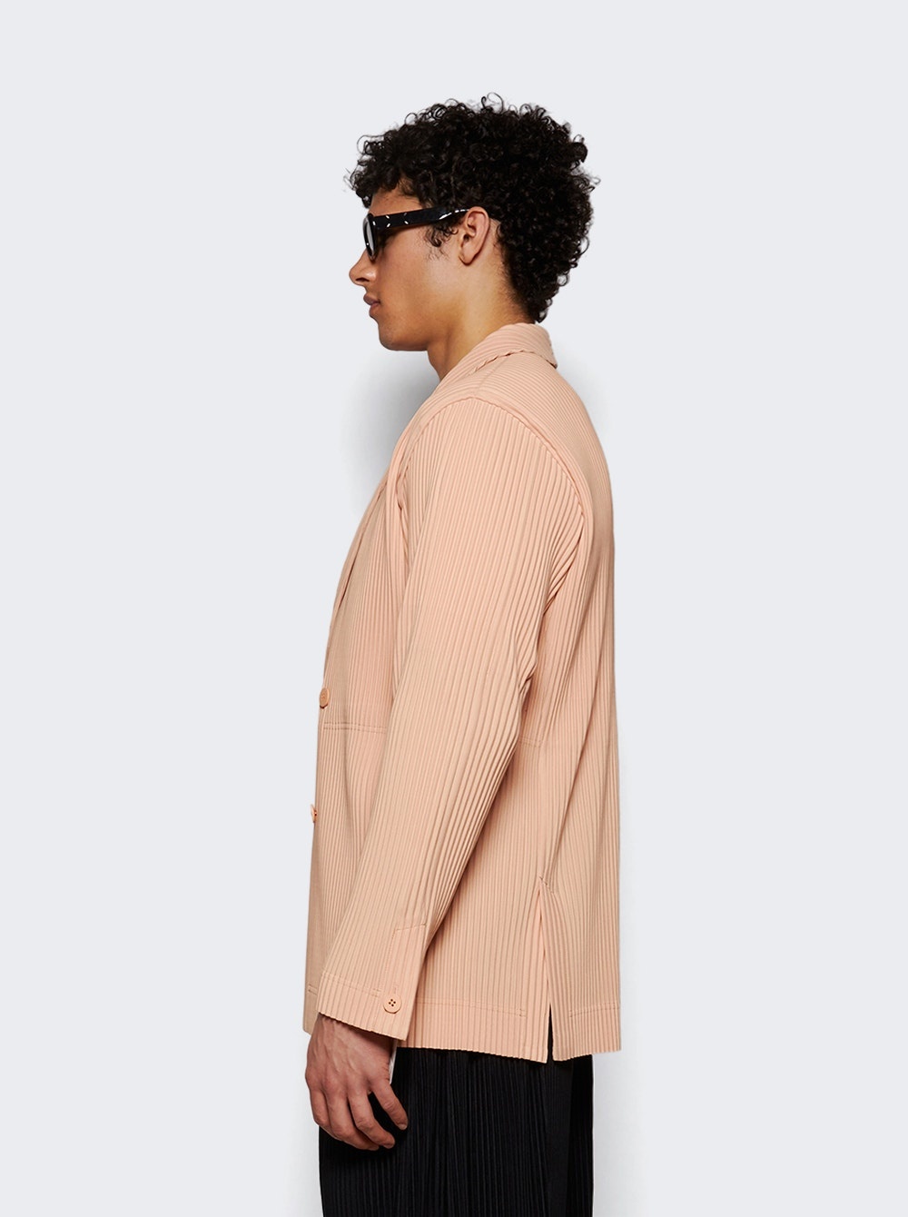Tailored Jacket Pastel Orange - 3