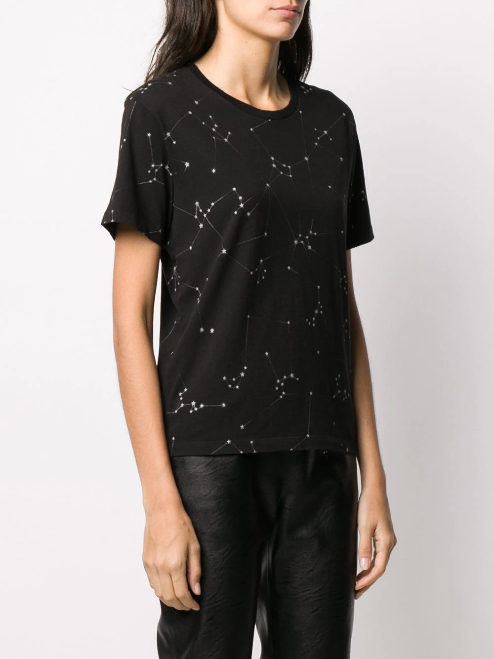 constellation print T-shirt - 3