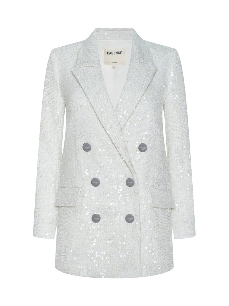 Cambrie Oversized Sequin Blazer 1