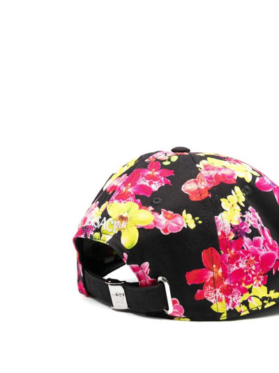 VERSACE floral-print baseball cap outlook