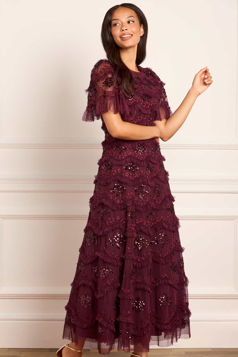 Needle & Thread Daisy Wave Ankle Gown outlook