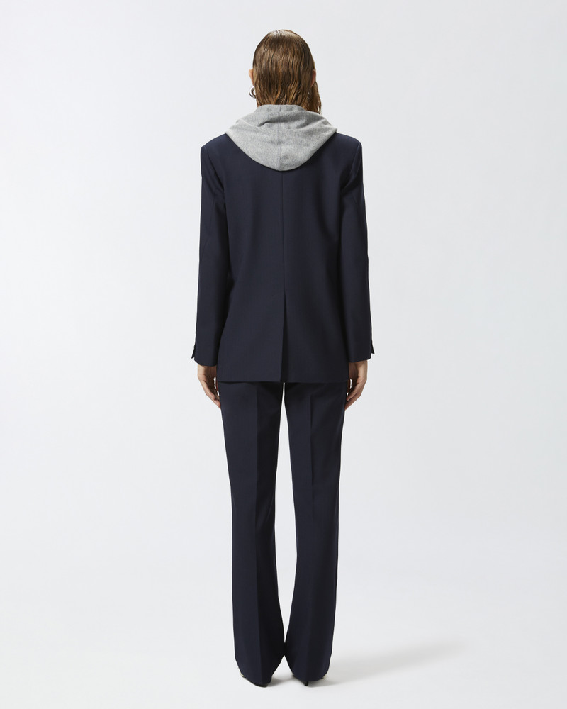 WIDE-LEG PINSTRIPED TROUSERS 4
