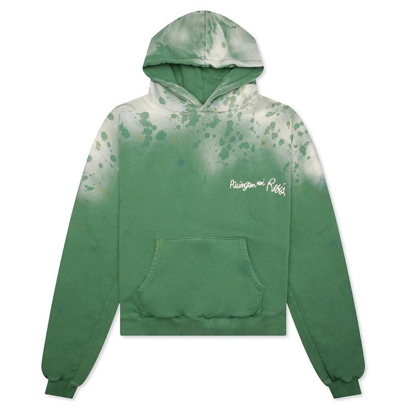 GYM BAG CVA HOODIE - WASHED GREEN 1