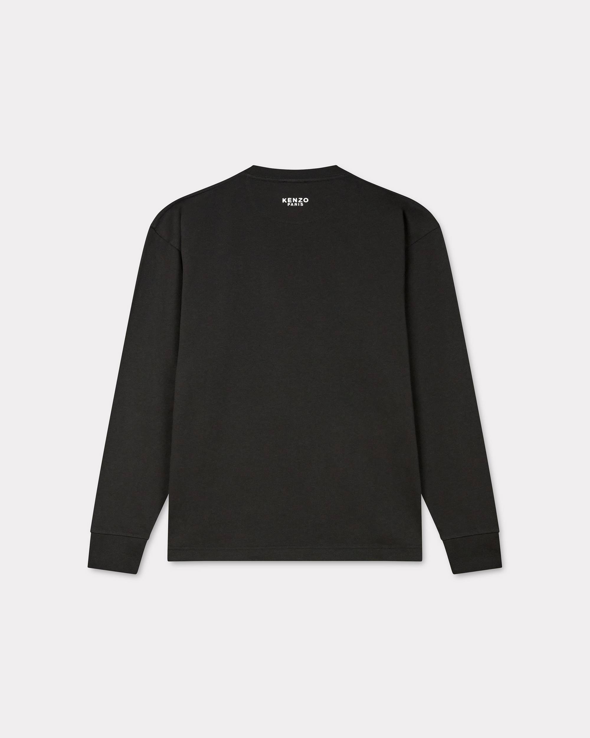 'Boke Flower' embroidered long sleeve T-shirt - 2