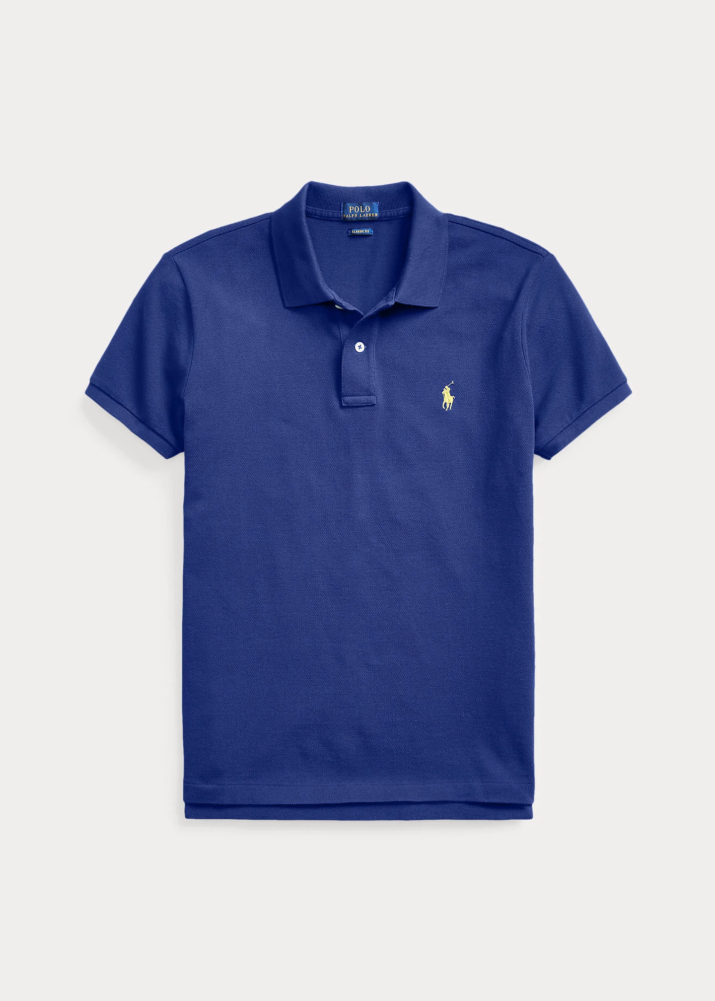 The Iconic Classic Fit Mesh Polo Shirt - 1