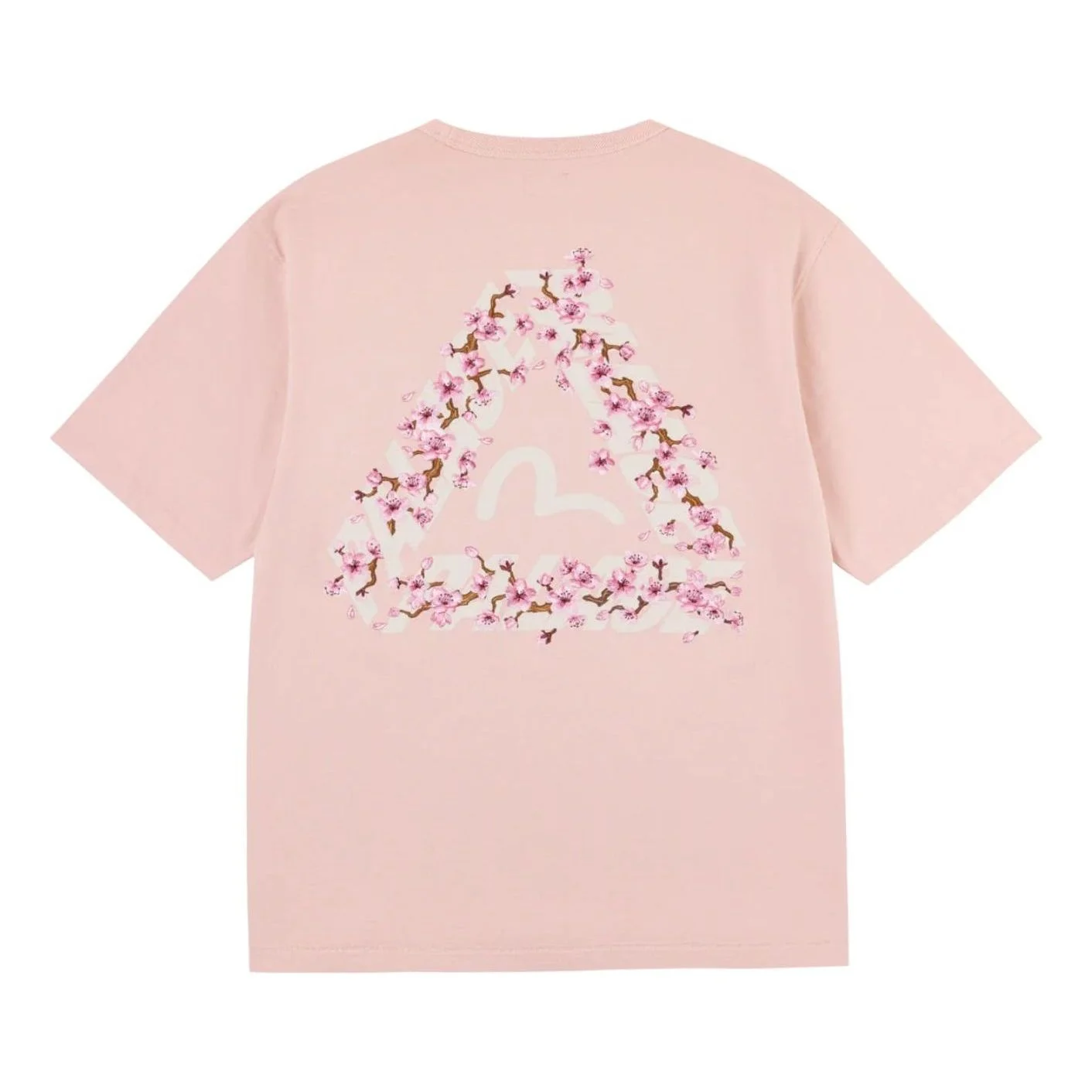 Palace x EVISU Heavy Wash T Shirt 'Misty Pink' P30ES244 - 1