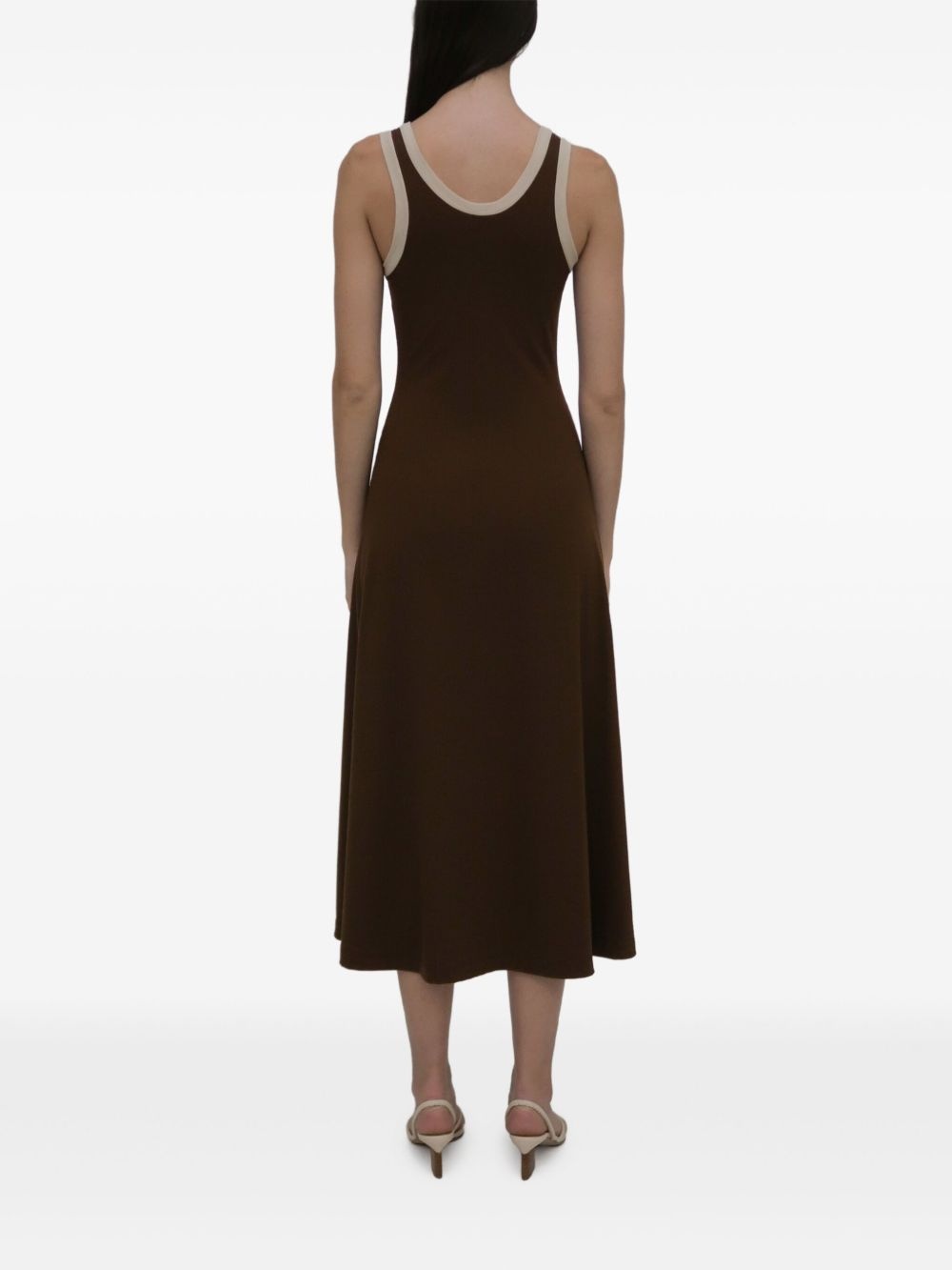ribbed midi dress - 4