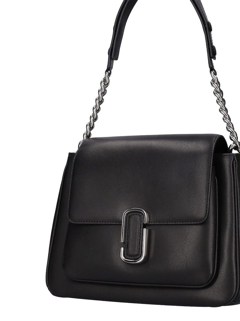 The Satchel leather shoulder bag - 5