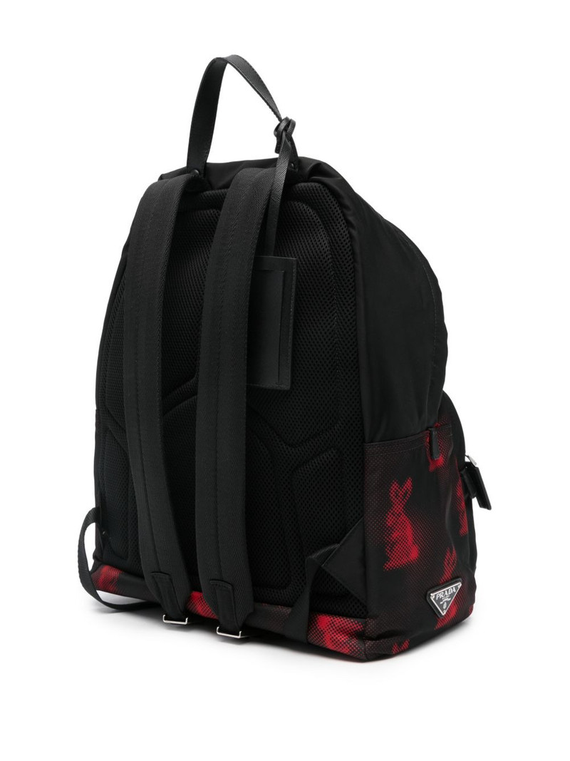 rabbit-print backpack 3