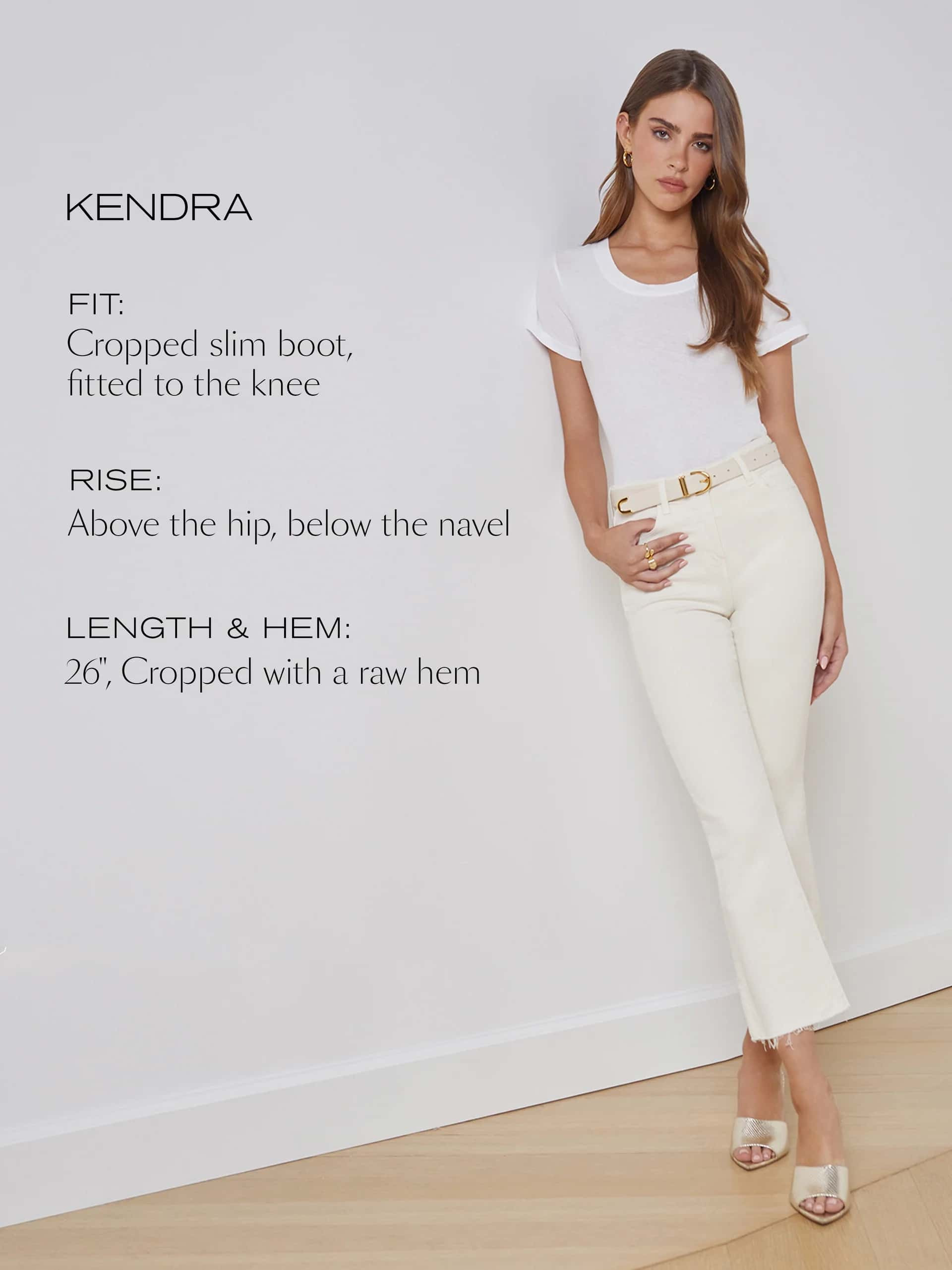 Kendra Cropped Flare Jean - 6