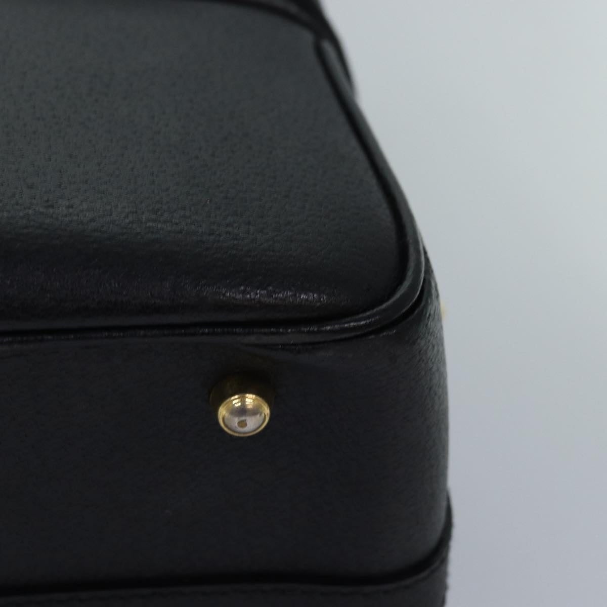 GUCCI Bamboo Vanity Hand Bag Leather Black 013 2122 013 2122 - 16