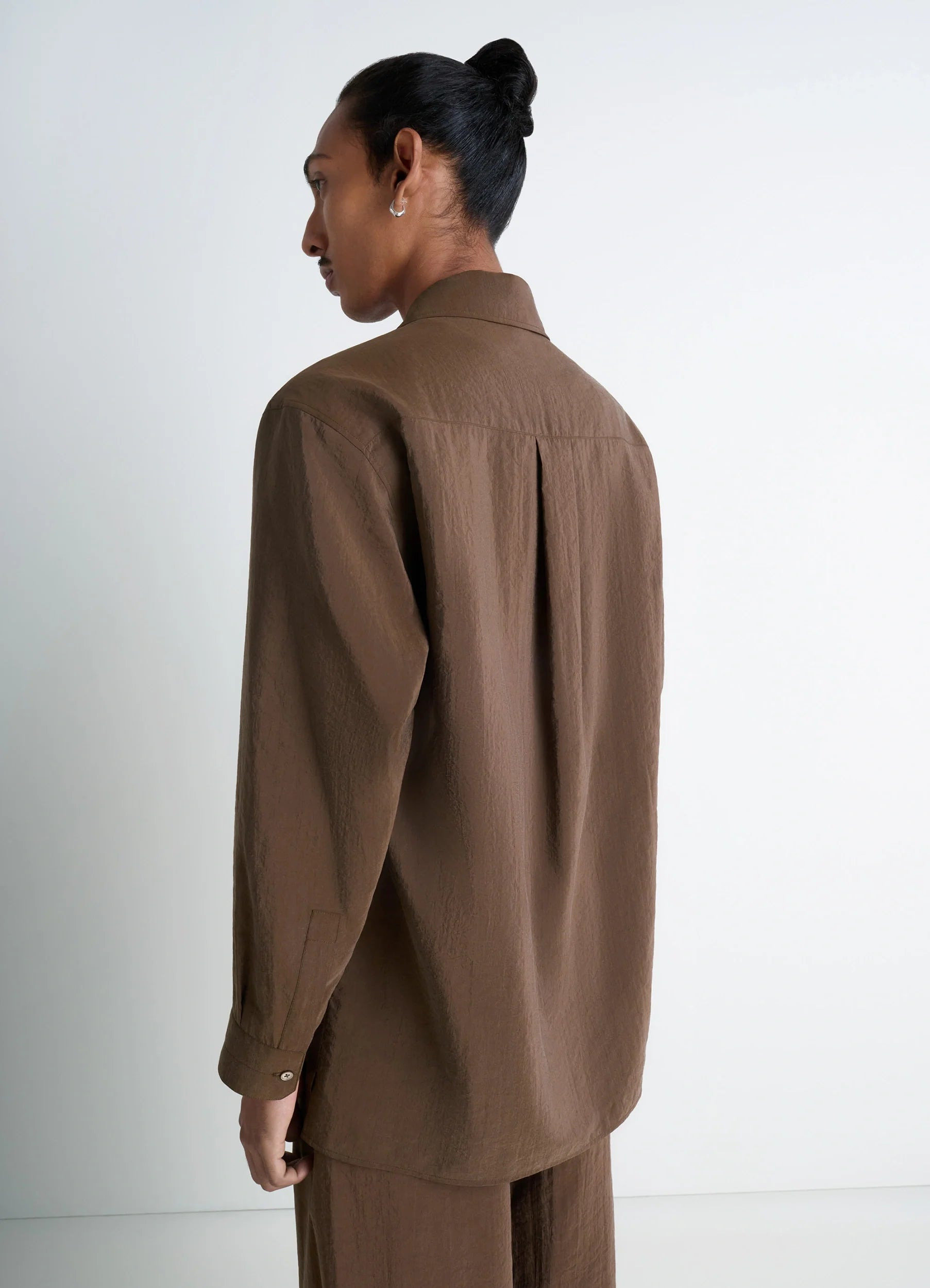 CONVERTIBLE COLLAR SHIRT - 5