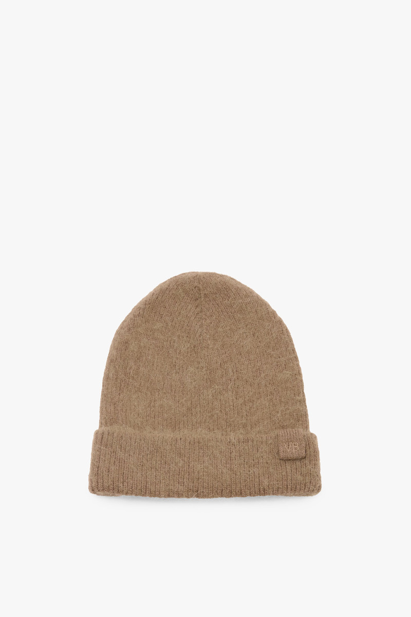 Alpaca Hat In Antique Wood 1