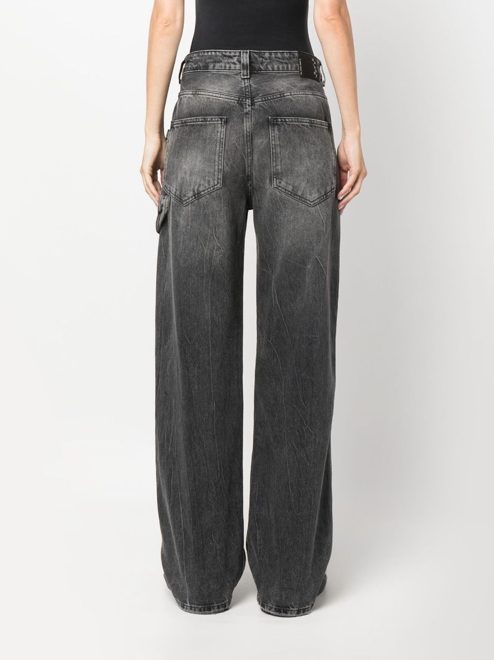 wide-leg jeans - 4