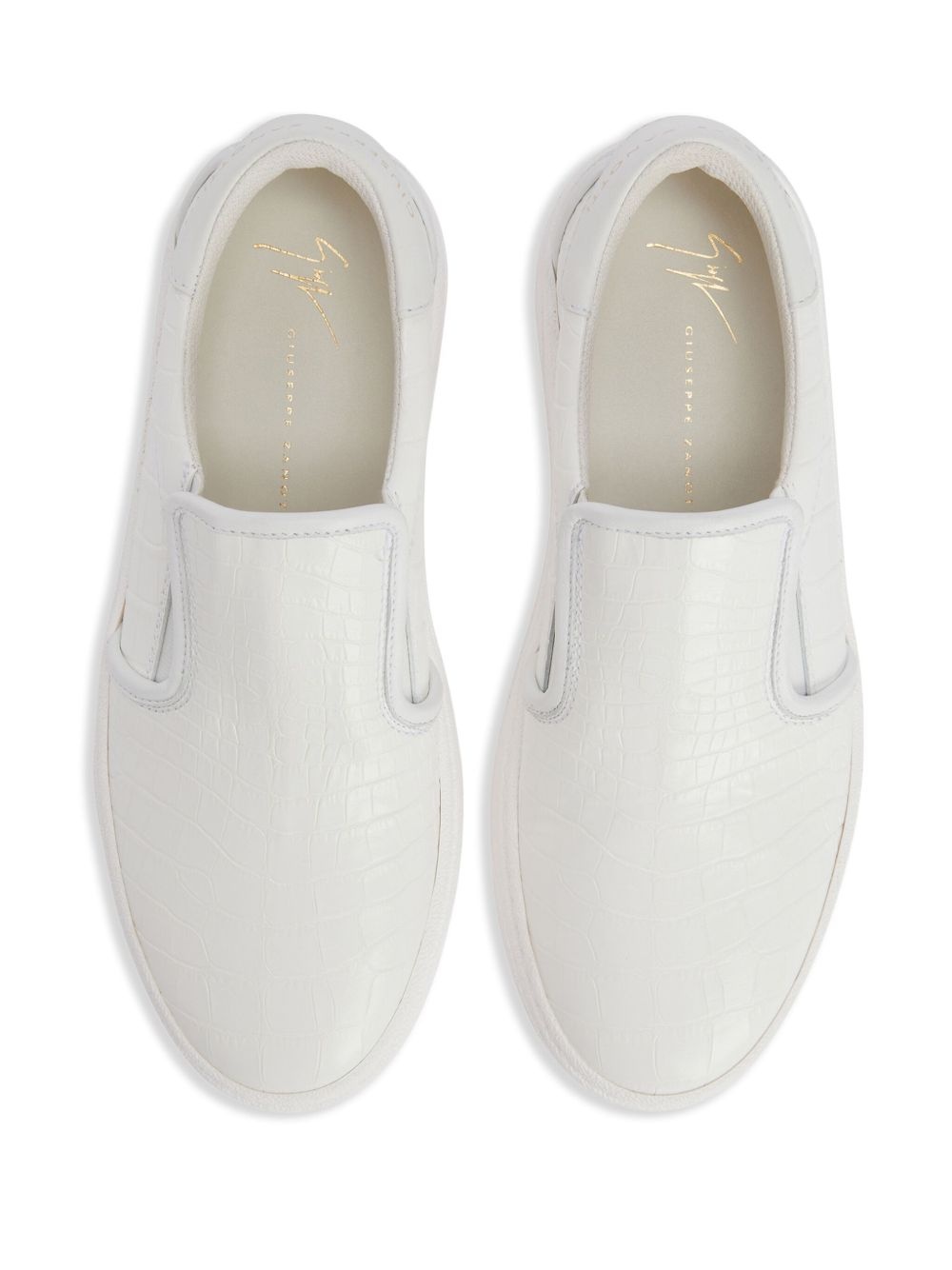 Gz94 slip-on leather sneakers - 4