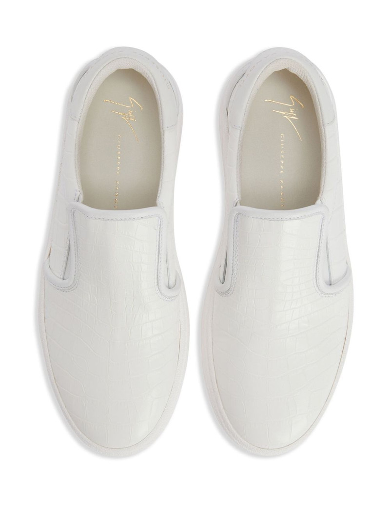 Gz94 slip-on leather sneakers 4